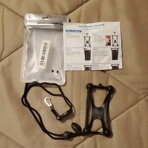 Cell phone lanyard